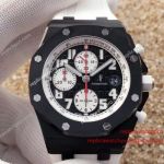 Swiss Copy AP Royal Oak Offshore Marcus Limited Edition White Rubber Watch